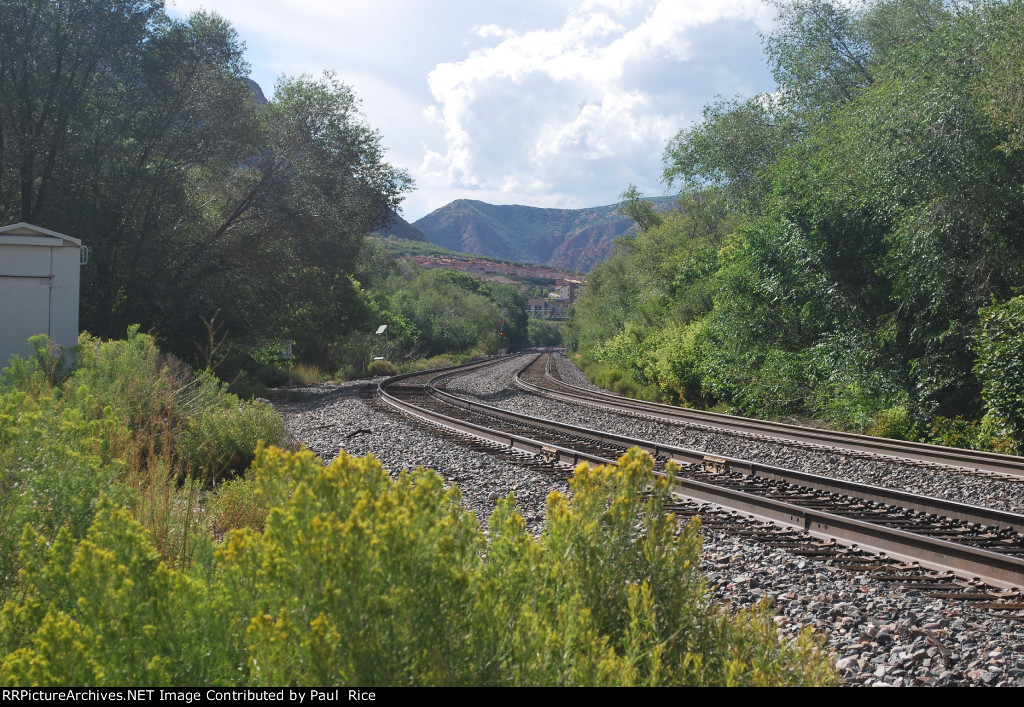 Looking West From Glenwood Springs